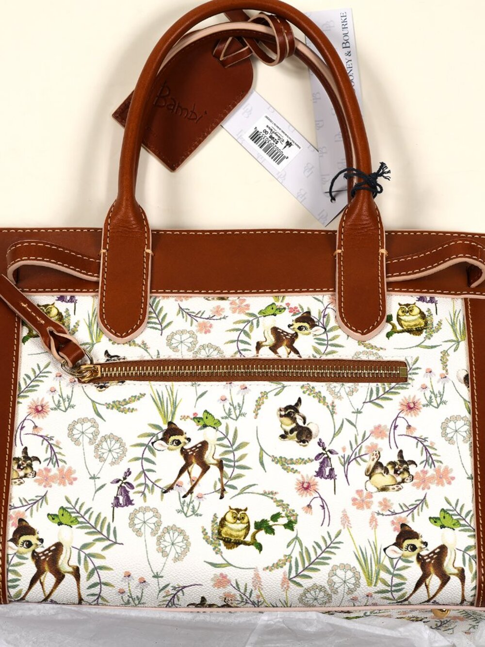 Disney Dooney & Bourke Bambi Tote – NWT - Picture 2 of 3